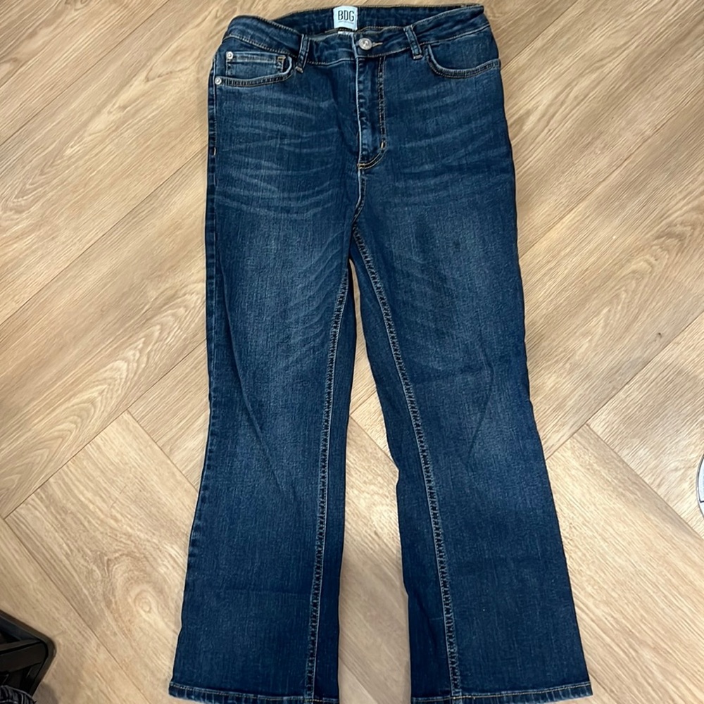 BDG cropped flare jeans